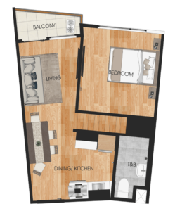 my enso loft １bed room alpha unit