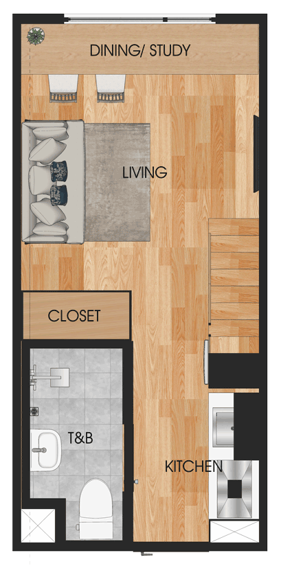 my enso loft studio type①