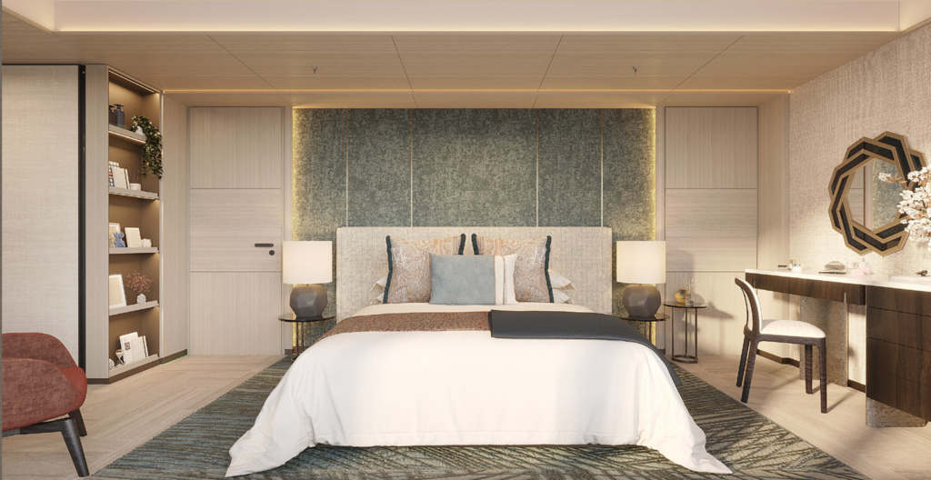 shang propaties summit 2 bed room / master bed room 