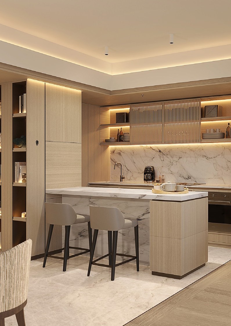 shang propaties summit 2 bed room dining