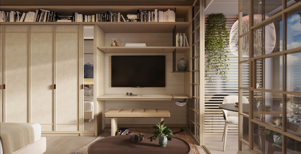 shang propaties summit studio living 