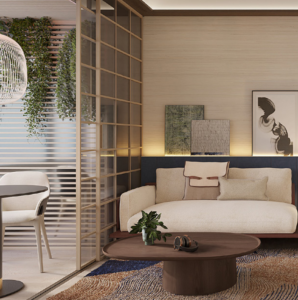 shang propaties summit studio living