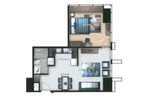 One uptown residence 1 Bed room 59㎡