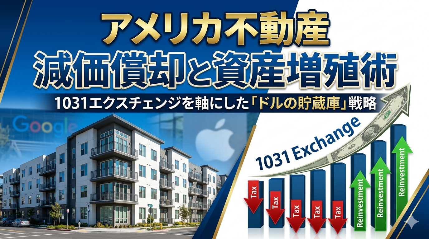 増殖する税 アメリカ不動産による減価償却と資産増殖術｜「ドルの貯蔵庫」戦略